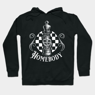 King Piece Chess Meme Hoodie